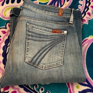 7 For All Mankind dojo jeans. Size 29